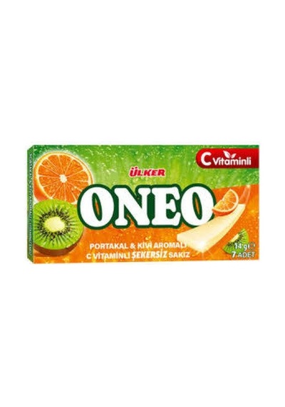 Ülker Oneo Por.kivi Sakız 14 Gr Çok Renkli