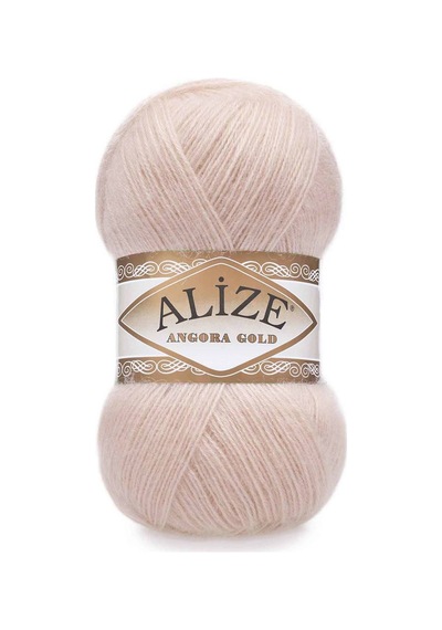 Alize Angora Gold El Örgü İpi Pudra 404