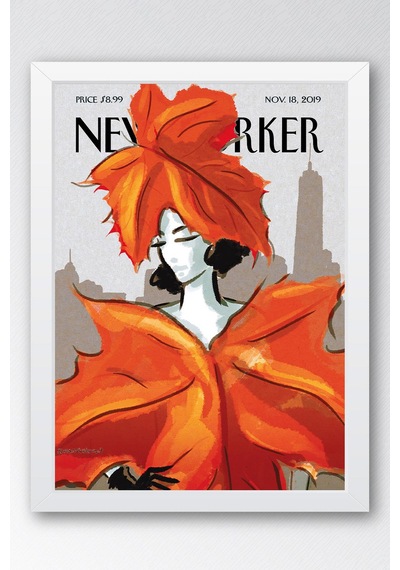 The New Yorker Çerçeveli Tablo November 18 2019