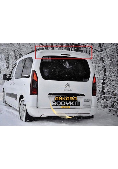 Tepe - Berlingo - Combo - Doblo 5 Spoiler - Beyaz - Plastik