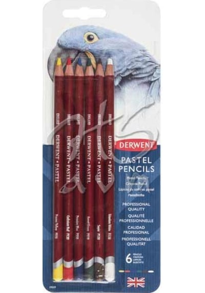 Derwent Pastel Pencils Pastel Kalemi 6Lı Set