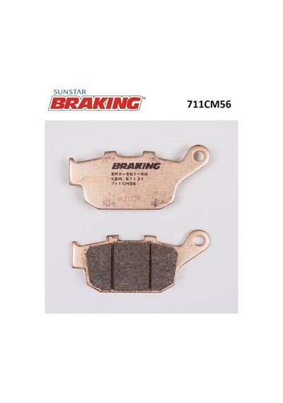 Sinterli Arka Fren Balatası / Yamaha / Xj6 / Dıversıon F / 600cc / Arka / 2009-2010-2011-2012-2013-2014-2015