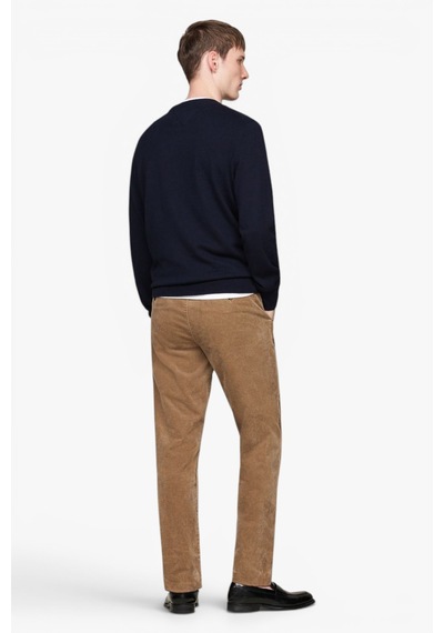 Tommy Hilfiger Pıma Org Ctn Cashmere Crew Neck Erkek Mavi Kazak - Mw0mw28046