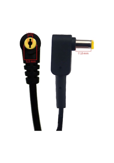 Acer Uyumlu Notebook Adaptör Kablosu Dc 5.5Mm-1.7Mm