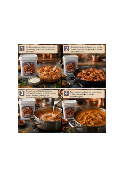 Tikka Masala 1000 G X 8 Adet - 1 Koli Koli Bazlı Avantaj Paketi