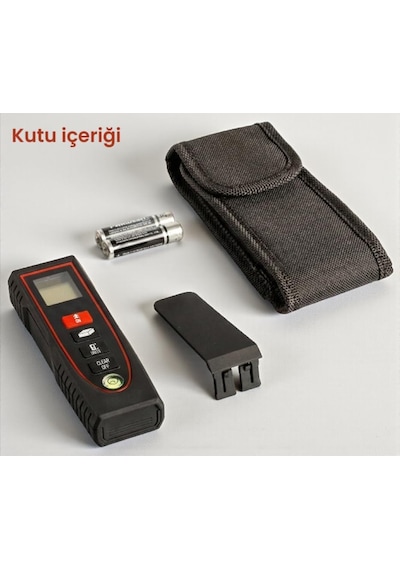 Tr Texta Mtr60 Klipsli Lazerli Mesafe Ölçer 60 Metre