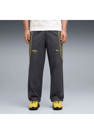Puma X Pokémon Pumatech-x Erkek Geniş Kesim Eşofman Altı 634917 76 Gri