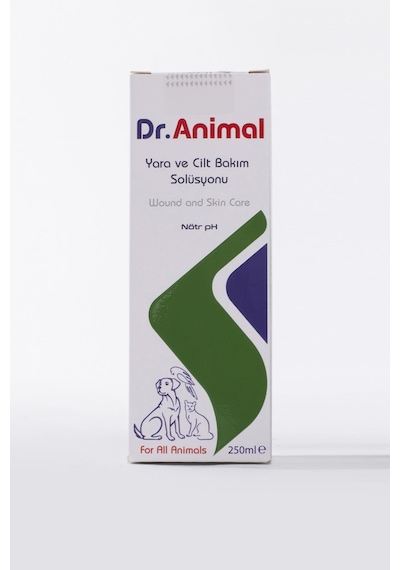 Dr. Animal Dr Animal 250 Ml Kedi Ve Köpekler İçin Pati Deri Meme Göz Ve Kulak Temizlik Bakım Solüsyonu