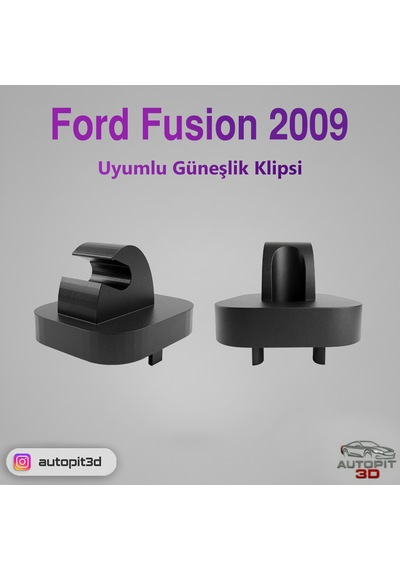Ford Fusıon 2009 Uyumlu Güneşlik Klipsi Güneşlik Klipsi