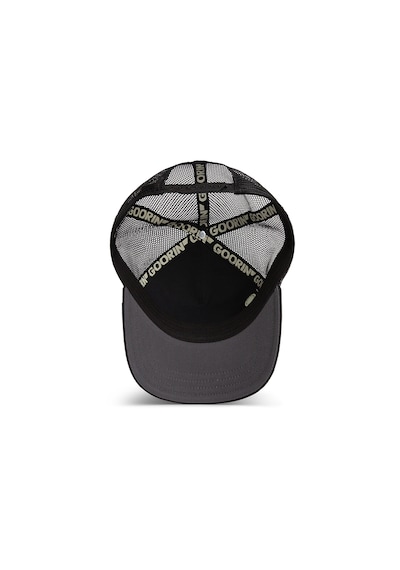 Goorin Bros. Represent Eagle Trucker Kartal Figür 101-2993 Şapka siyah