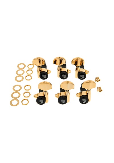 Planetwaves Pwat333l Elektro Gitar Kulağı 3+3-gold 6 Adset Machınehead
