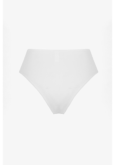 Penti Beyaz High Büzgülü Bikini Altı