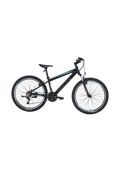Bisan Cooper Dağ Bisikleti 35 Cm V 26 Jant 21 Vites Mat Siyah Mavi Siyah Mavi
