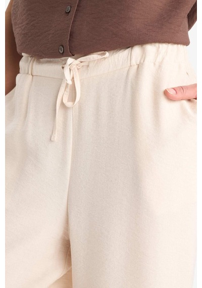 DeFacto Regular Fit Cep Detaylı Geniş Paça Pantolon F0988AX25SMBG115