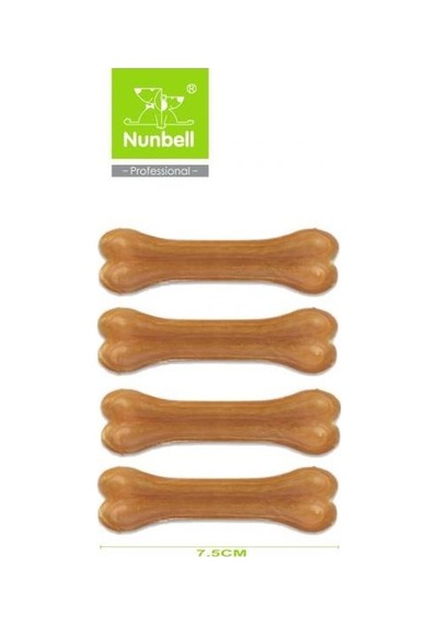 Nunbell Natural Pres Kemik 7.5cm 4'lü