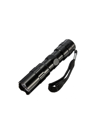 Flash Light Fener Polis Feneri Siyah