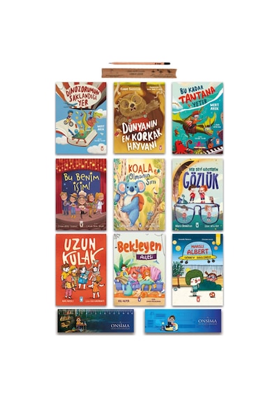 Timaş Çocuk 1. Sınıf İlk Okuma Hikaye Kitapları Set 9 Kitap Gözlük Koala Uzun Kulan Bu Kadar Tantana Yeter