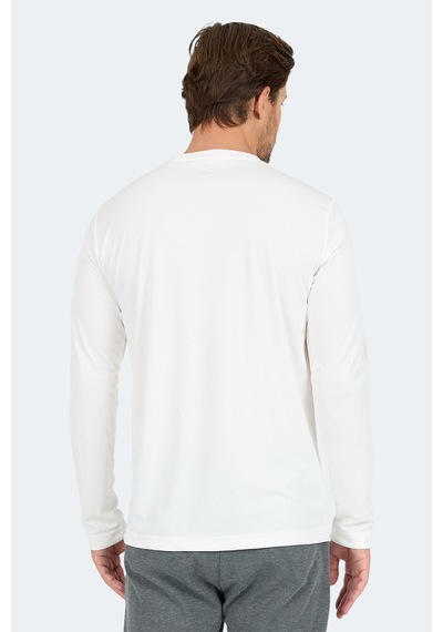 Slazenger Odın I Erkek Beyaz Tişört Beyaz