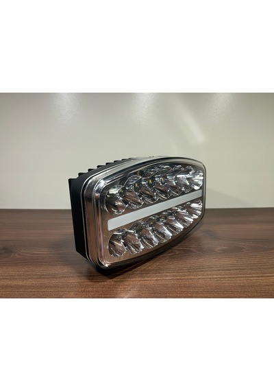Düz Model Dikdörtgen Sis Lambası Sarı Park Gündüz Aydınlatması 12-24 Volt Uyumludur.