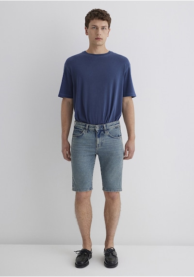 Mavi - Tim Street Gölgeli Indigo Mavisi Jean Şort 0428489645 Mavi