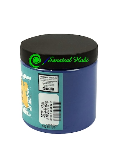 Cadence Very Chalky Home Dekor Ch22-Gece Mavi 500 Ml