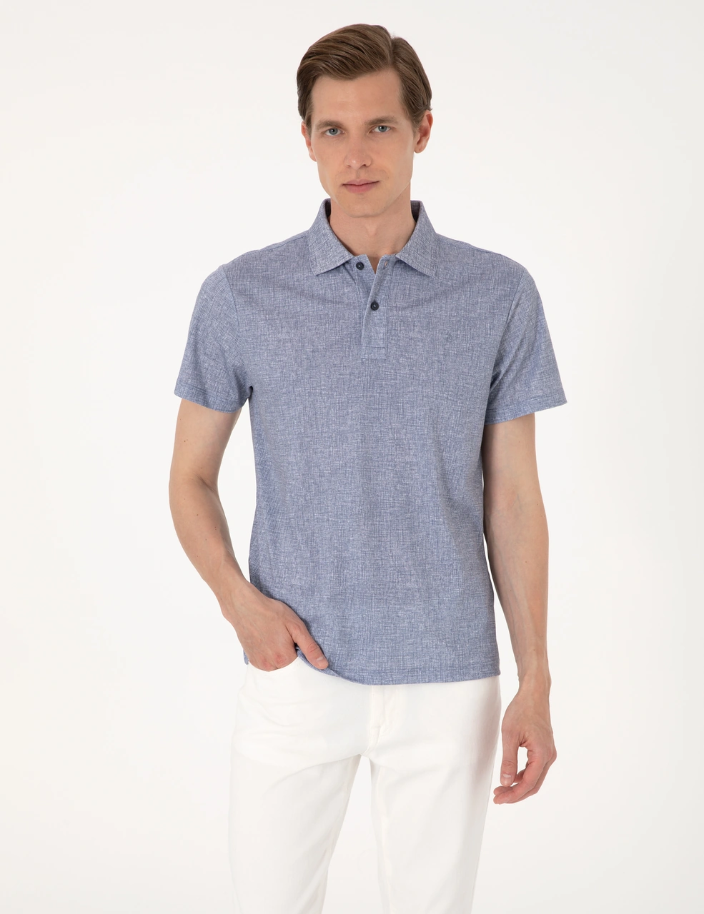 Pierre Cardin Erkek Lacivert Tişört 50306059-vr033 Lacivert