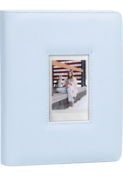 Instax Mini Film Uyumlu 288'li Mavi Albüm