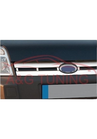 Ford Connect Krom Ön Panjur 2007-2009 Tek Parça Paslanmaz Çelik N11.5633