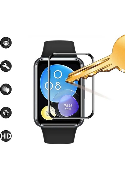 Huawei Watch Fit Uyumlu Polymer Nano 0.5 Mm Watch Ekran Koruyucu