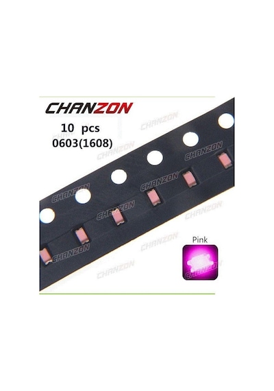 Pembe Led Smd 0603 Diyot Chıp 70-90Mcd