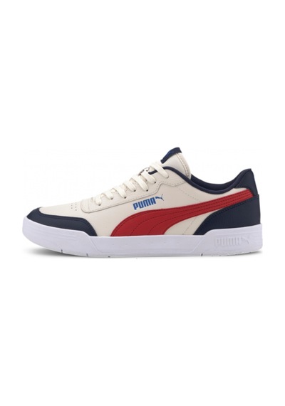 Puma Caracal Günlük Ayakkabı Beyaz Kırmızı Beyaz - Kırmızı