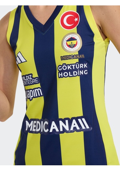 Fenerium Fenerbahçe Voleybol 2026/27 Adidas Çubuklu Kadın Forma Lacıvert-sarı