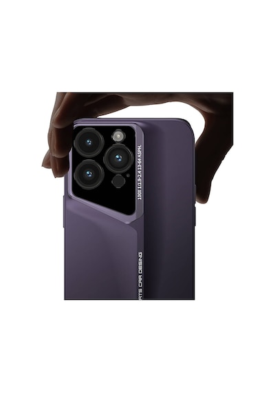 Apple Uyumlu iPhone 14 Pro Max Kılıf Ultra İnce Kamera Korumalı Sert Rubber Zore Procase Kapak-siyah Siyah