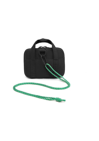 Smart Bags Mikro Poly Kumaş Askılı Mini Boy Kadın Cüzdanı 3346 Siyah