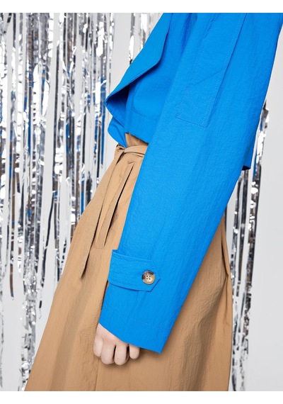 Regular Fit Kadın Trenchcoat Lacivert