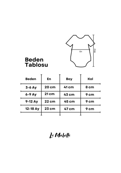 Le Mabelle Beyaz Çiçek Desenli İkili Kız Bebek Zıbın Set - Zoe Beyaz