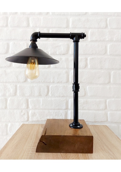 RETRO NOW CHESTER LOFT STYLE BORU ABAJUR Siyah