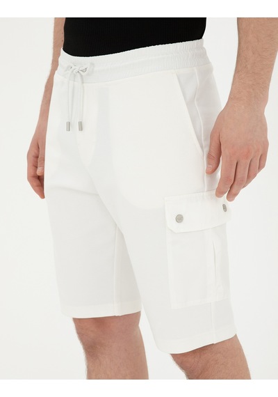 Pierre Cardin Erkek Ekru Şort Örme 50288263-vr019 Ekru