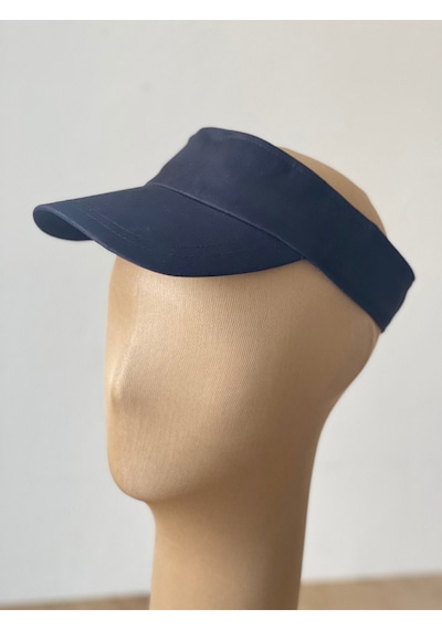 Aida Jewelss Pamuk Sporcu Koşu Tenis Vizör Şapka Arka Kısmı Ayarlanabilir Unisex Vizör Şapka Pembe.