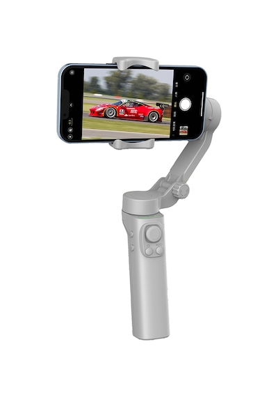 Go Des Gd-f5 3 Eksenli El Tipi Yüz Tanıma Takip Özellikli Gimbal Stabilizatör Gri
