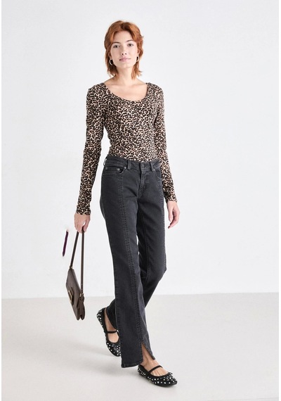 Only 15361325 Genis Yaka Leopar Desenli Kadin Body - Leopar Leopar Only 15361325 Genis Yaka Leopar Desenli Kadin Body - Leopar Leopar