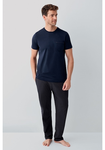 Arnetta Erkek Lacivert Pijama Takım Ar3690-s-v1 Lacivert