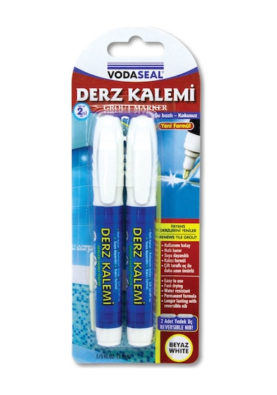 3 Adet Vodaseal Derz Kalemi 2'li Beyaz