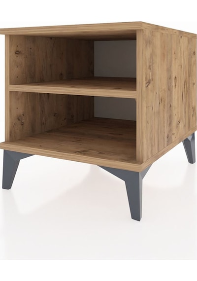 Kronos Komodin Tek Raflı 44x59x48 Çam-çam Çam