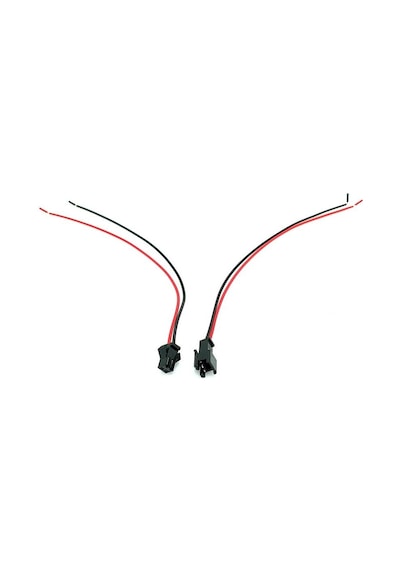 Electroon 2Li Soketli Kablo Dişi-Erkek Takım 10Cm - 50Adet