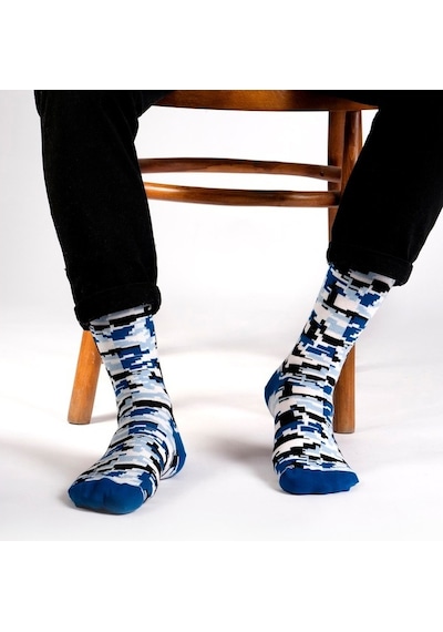 Ozzy Socks Camou Desenli Çorap Çok Renkli
