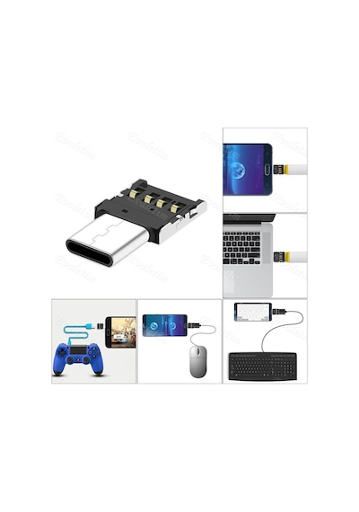 Type C Usb Kablo Ucu Çevirici Otg 4497P Şarj Data Androıd Uç Adap