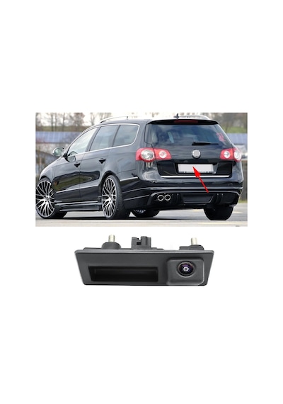 Passat B6 Variant Bagaj Açma Kolu Tutamak Kamerası Plakalık