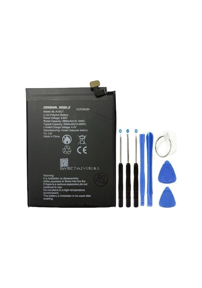 General Mobile Gm20 Pil - Batarya Bl-a15ct+tamir Set 4000 Mah