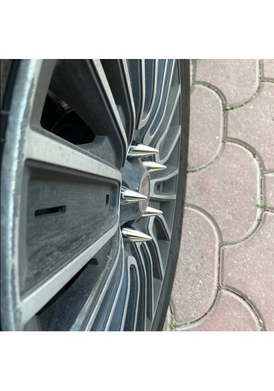 Sivri Jant Bijon Kapağı Krom 17mm Sökme Aparatlı